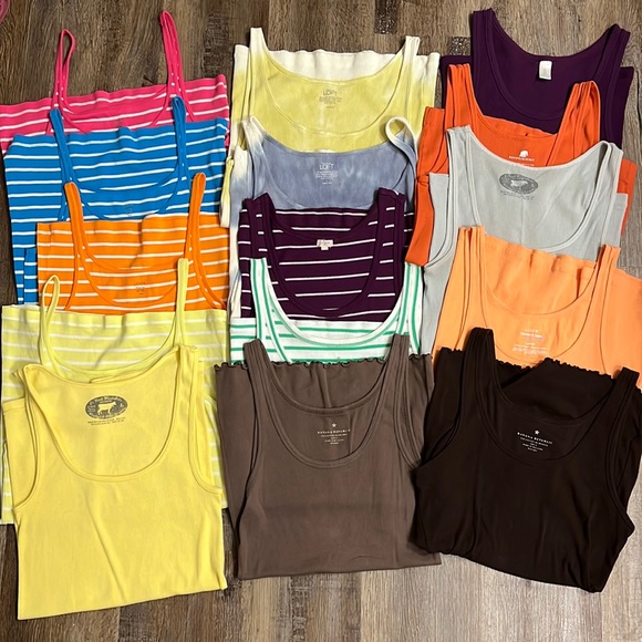 Tanks - 15 (J.Crew, Banana Republic, LOFT)